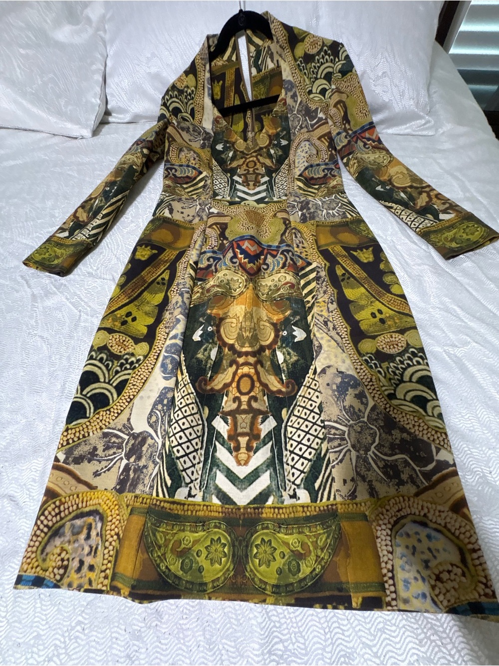 ETRO SPA VIA SPARTACO 3 20135 MILANO -ITALIA Patterned MIDI Dress - Picture 9 of 16